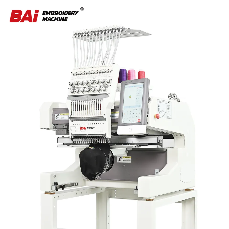 BAi VISION V22 Single Head Commercial Embroidery Machine 129
